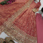 Sequin Booti Ready To Wear Silk Anarkali Gown Set
