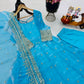 Sequin Booti Ready To Wear Silk Anarkali Gown Set