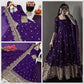 Sequin Booti Ready To Wear Silk Anarkali Gown Set