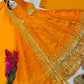 Sequin Booti Ready To Wear Silk Anarkali Gown Set