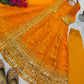 Sequin Booti Ready To Wear Silk Anarkali Gown Set