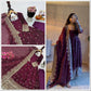 Sequin Booti Ready To Wear Silk Anarkali Gown Set