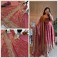 Sequin Booti Ready To Wear Silk Anarkali Gown Set