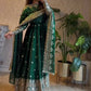 Sequin Booti Ready To Wear Silk Anarkali Gown Set