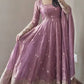 Sequin Booti Ready To Wear Silk Anarkali Gown Set