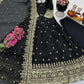 Sequin Booti Ready To Wear Silk Anarkali Gown Set