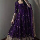 Sequin Booti Ready To Wear Silk Anarkali Gown Set