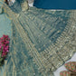 Sequin Booti Ready To Wear Silk Anarkali Gown Set