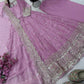 Sequin Booti Ready To Wear Silk Anarkali Gown Set