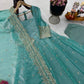 Sequin Booti Ready To Wear Silk Anarkali Gown Set