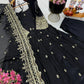Sequin Booti Ready To Wear Silk Anarkali Gown Set