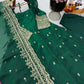 Sequin Booti Ready To Wear Silk Anarkali Gown Set