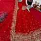 Sequin Booti Ready To Wear Silk Anarkali Gown Set