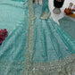 Sequin Booti Ready To Wear Silk Anarkali Gown Set