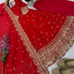 Sequin Booti Ready To Wear Silk Anarkali Gown Set