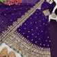 Sequin Booti Ready To Wear Silk Anarkali Gown Set