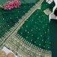 Sequin Booti Ready To Wear Silk Anarkali Gown Set