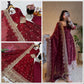 Sequin Booti Ready To Wear Silk Anarkali Gown Set