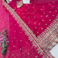 Sequin Booti Ready To Wear Silk Anarkali Gown Set