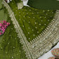 Sequin Booti Ready To Wear Silk Anarkali Gown Set