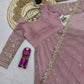 Sequin Crinkle Silk Anarkali