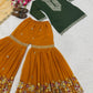 Sequin Embroidered Sharara Set