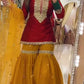 Sequin Embroidered Sharara Set