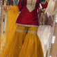 Sequin Embroidered Sharara Set