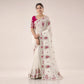 Sequin Paisley Georgette Saree