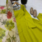 Sequin Print Chanderi Anarkali Gown
