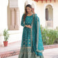 Sequins Embroidered Anarkali Gown With Dupatta
