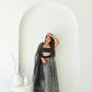 Sequins Embroidered Georgette Lehenga Choli with Net Dupatta for Festive and Party Wear