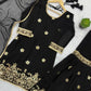 Sequins Embroidered Georgette Sharara Set with Dupatta