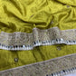Shaded Chinnon Saree with Mirror and Sequin Embroidery