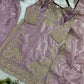 Shop Glass Roman Embroidered Palazzo Suit Set with Dupatta for Wedding Festive Party Wear