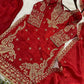 Shop Glass Roman Embroidered Palazzo Suit Set with Dupatta for Wedding Festive Party Wear