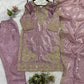 Shop Glass Roman Embroidered Palazzo Suit Set with Dupatta for Wedding Festive Party Wear