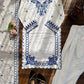 Shop Mull Chanderi Embroidered Farshi Salwar Suit with Dupatta for Festive Formal Casual Wear