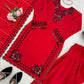 Shop Mull Chanderi Embroidered Farshi Salwar Suit with Dupatta for Festive Formal Casual Wear