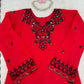 Shop Mull Chanderi Embroidered Farshi Salwar Suit with Dupatta for Festive Formal Casual Wear