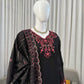 Shop Mull Chanderi Embroidered Farshi Salwar Suit with Dupatta for Festive Formal Casual Wear