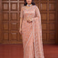 Shop Net Embroidered Saree with Beads Sequence Pearls Work for Wedding Party Festive Wear