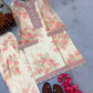 Sifon Georgette Digital Print Palazzo Set with Sequins & Net Dupatta
