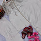 Silver Grey Pure Natural Crepe Farshi Palazzo Set with Hand Embroidery & Tassel Detailing