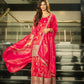 Simar Silk Embroidered Palazzo Set with Dupatta – Fully Stitched