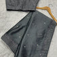 Slate Sequin Rangoli Silk Saree