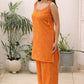 Sleeveless Printed Kurti Pant Set