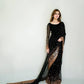 Soft Georgette Sequins Embroidered Saree With Blouse