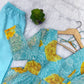 Soft Organza Silk Floral Anarkali Set with Gota Patti Dupatta