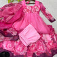 Soft Organza Silk Floral Anarkali Set with Gota Patti Dupatta